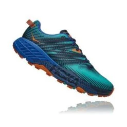 Hoka Speedgoat 4 Mens Shoe Adgb Atlantis/Dazzling Blue