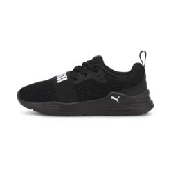 PUMA Unisex Wired Run Trainers Running Shoes - Black