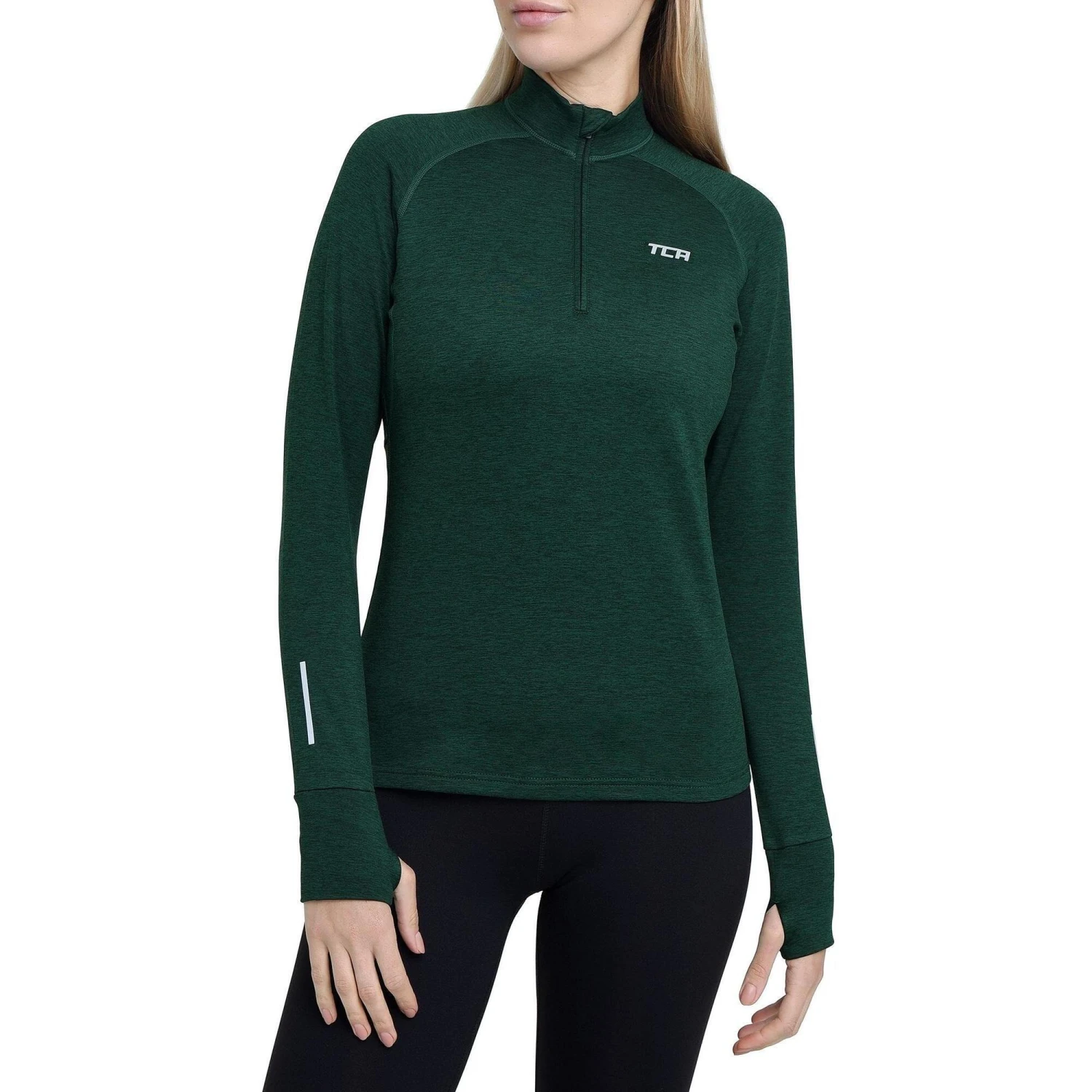 Women's Winter Run Half Zip Top - Image 6