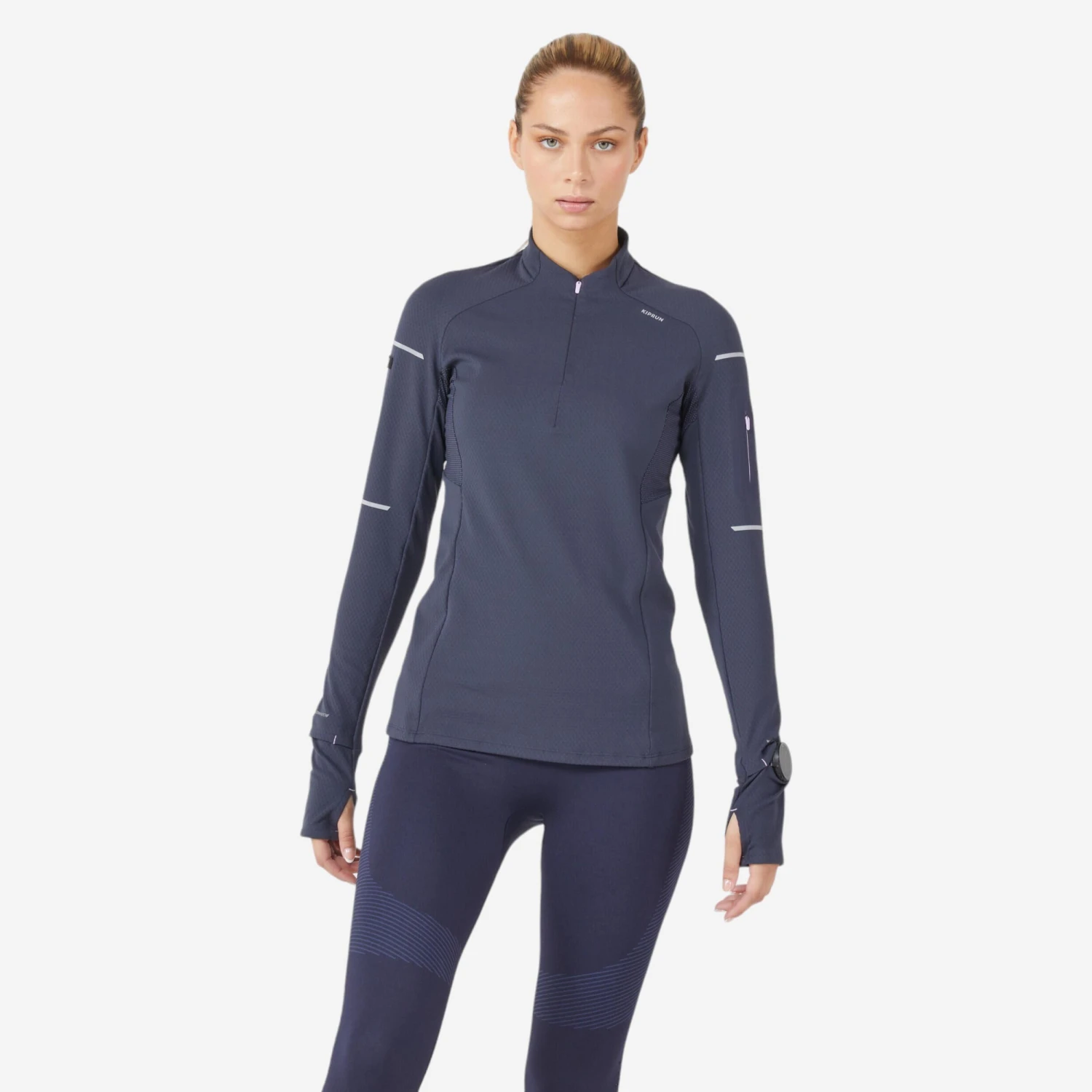Kiprun Warm Light Women's Running Long-Sleeved Winter T-Shirt - Image 20