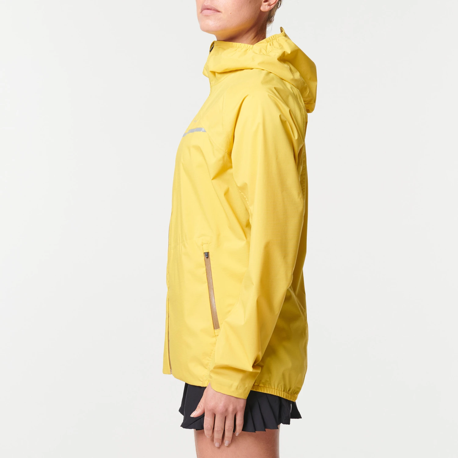 WOMEN'S TRAIL RUNNING LONG-SLEEVED WATERPROOF JACKET - Image 7