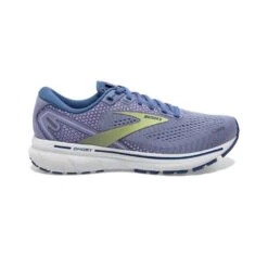 Brooks Womens Ghost 14 Running Shoes Purple Impression/Dutch/Lime