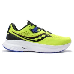 Saucony Guide 15 Mens Running Trainer Yellow/Blue