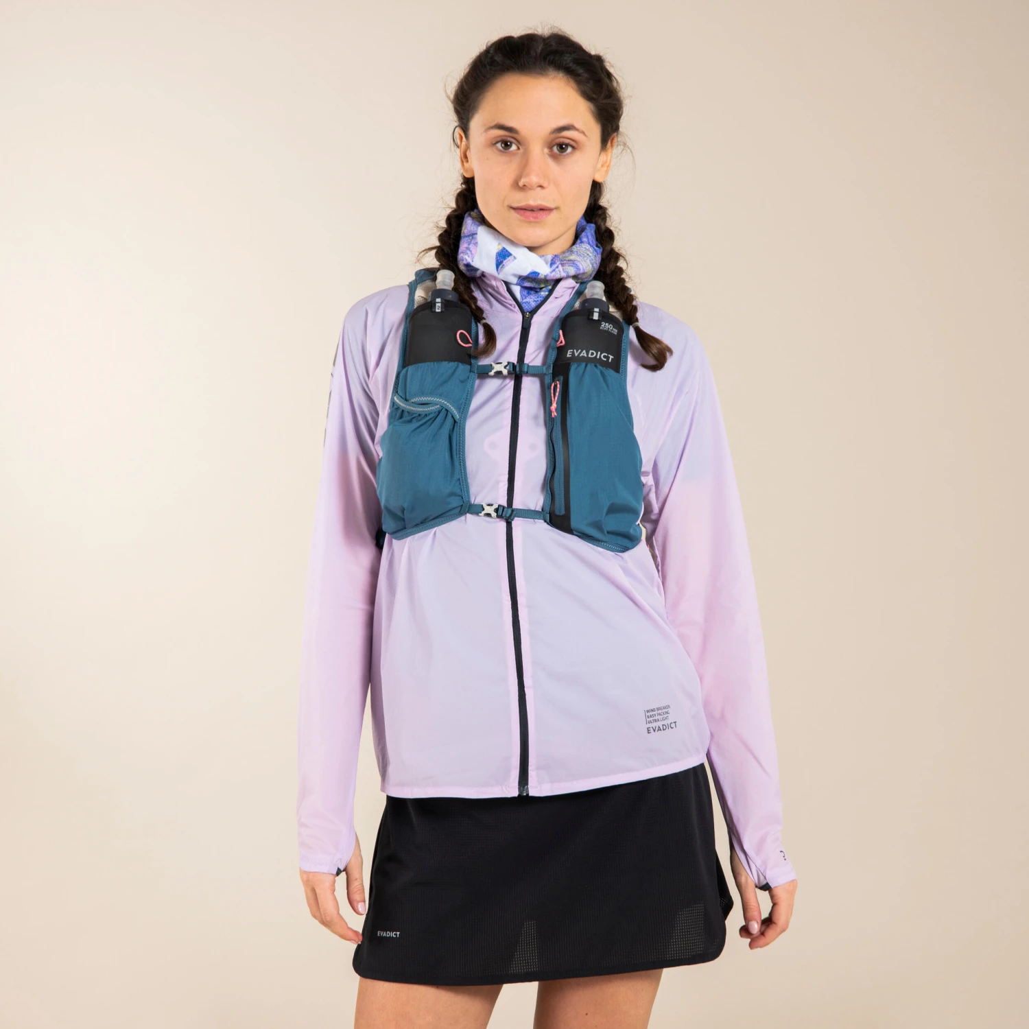 WOMEN'S TRAIL RUNNING LONG-SLEEVED WINDPROOF JACKET - Image 10