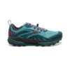 Brooks Womens Cascadia 16 Running Shoes Porcelain/Blue Coral/Pink
