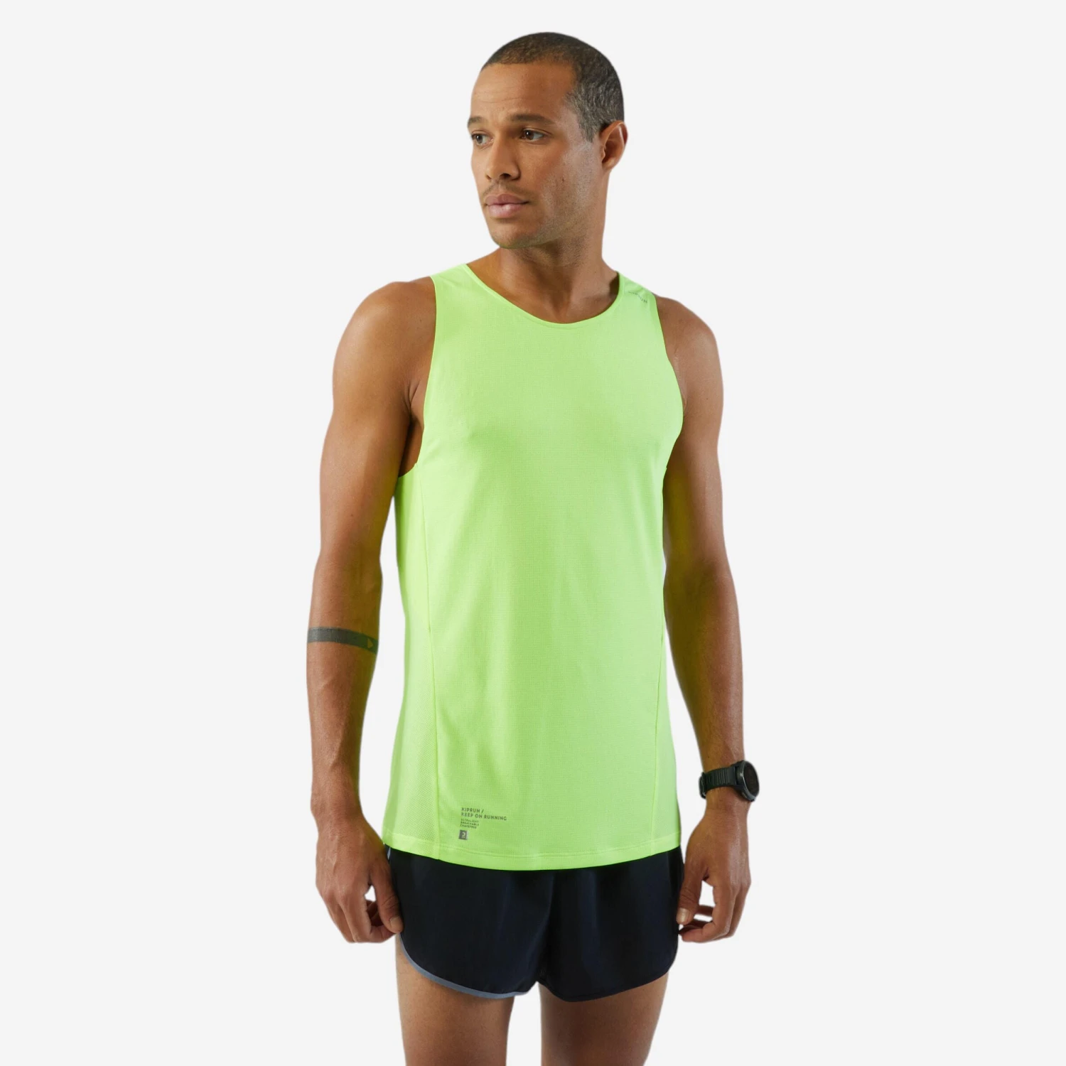 KIPRUN MEN'S BREATHABLE RUNNING TANK TOP