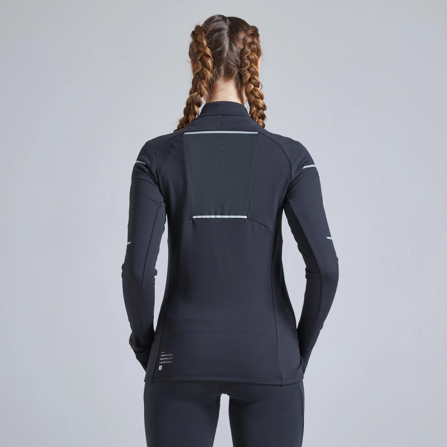 Kiprun Warm Light Women's Running Long-Sleeved Winter T-Shirt - Image 9