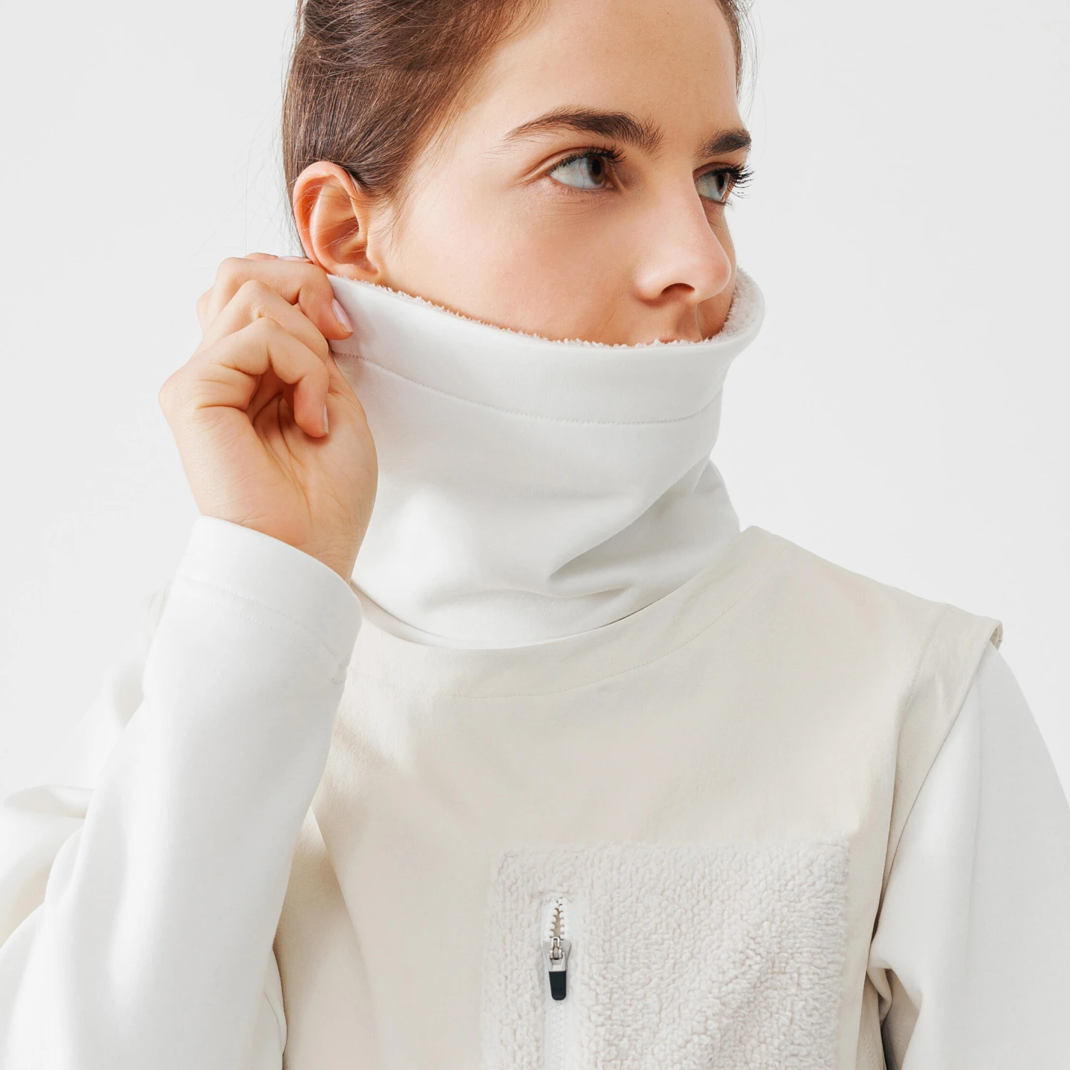 Kalenji Warm+ Long Women's Running Warm Long Sweatshirt - Image 13