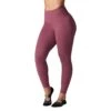 Fitness-Mad Womens/Ladies High Waist Leggings (Red)