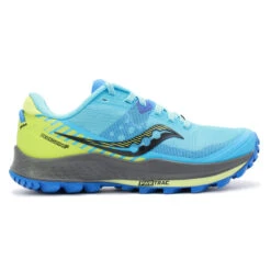 Saucony Peregrine 11 Womens Shoe Royal/Limelight