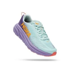 Hoka Womens Rincon 3 Running Shoes Blue Glass/Chalk Violet