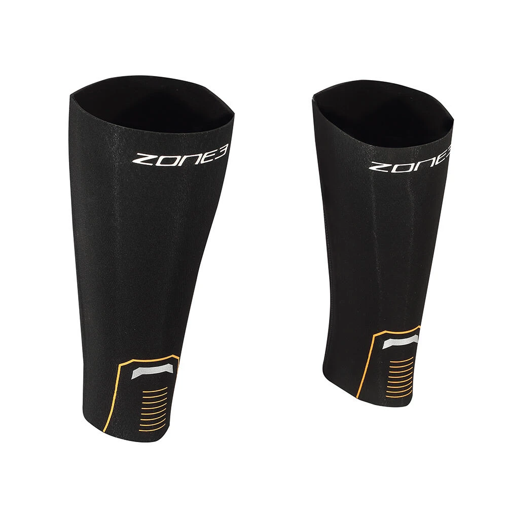 Zone3 Neoprene Buoyancy Calf Sleeves Adult's Black - Image 2