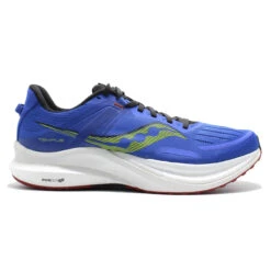 Saucony Mens Tempus Running Shoes Blue Raz/Acid