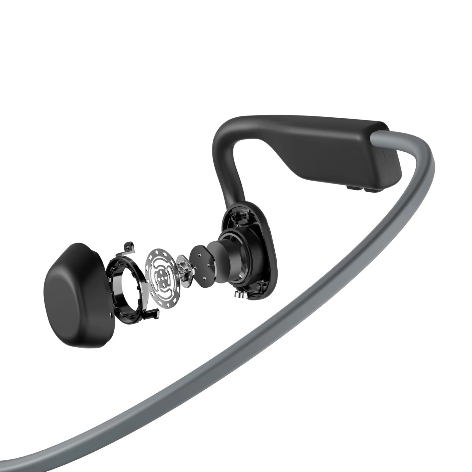 Sports Headphones OpenMove - Grey (Formerly AfterShokz) - Image 4