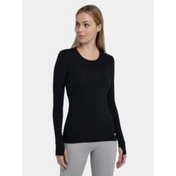Women's Stamina Long Sleeve Top With Zip Pocket