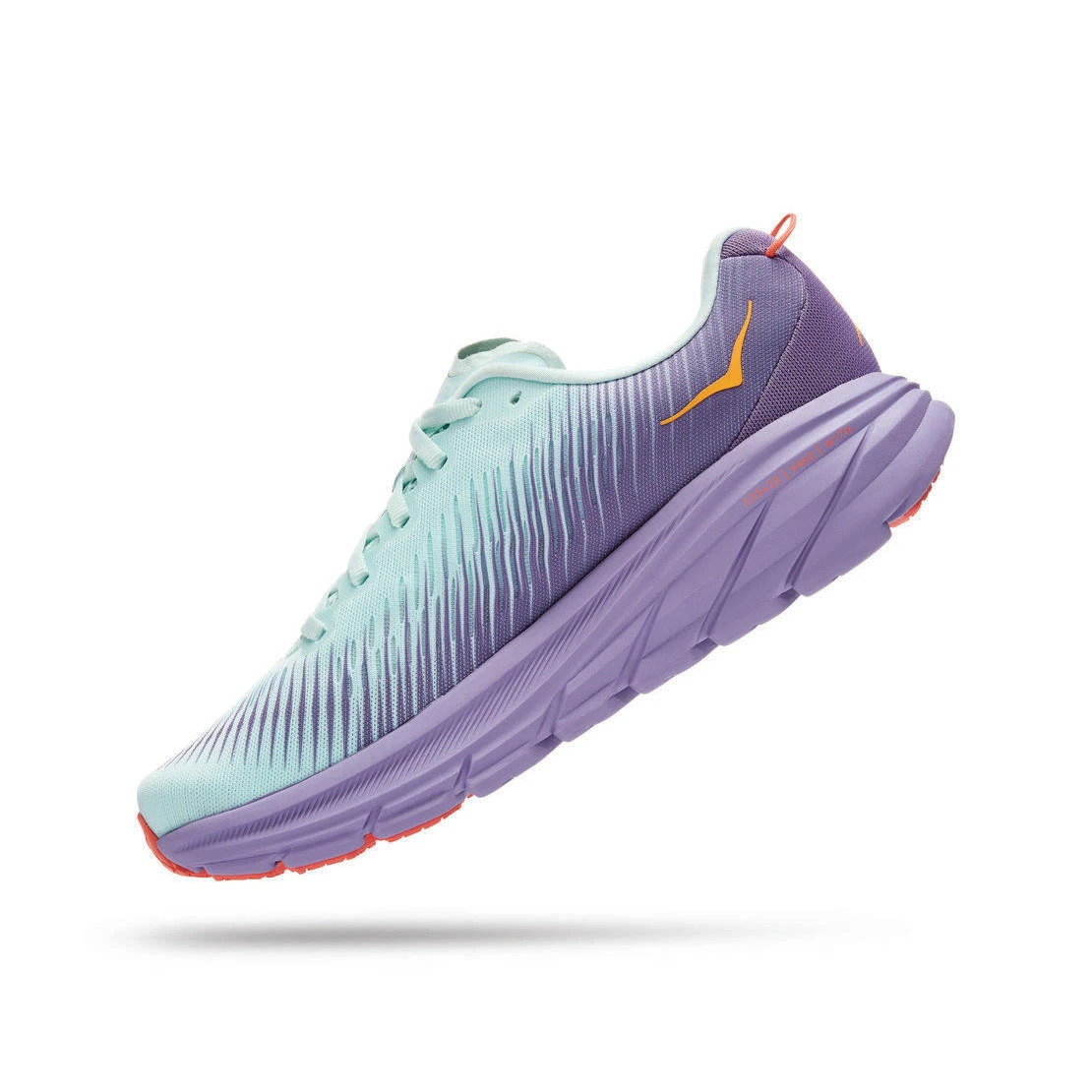 Hoka Womens Rincon 3 Running Shoes Blue Glass/Chalk Violet - Image 4