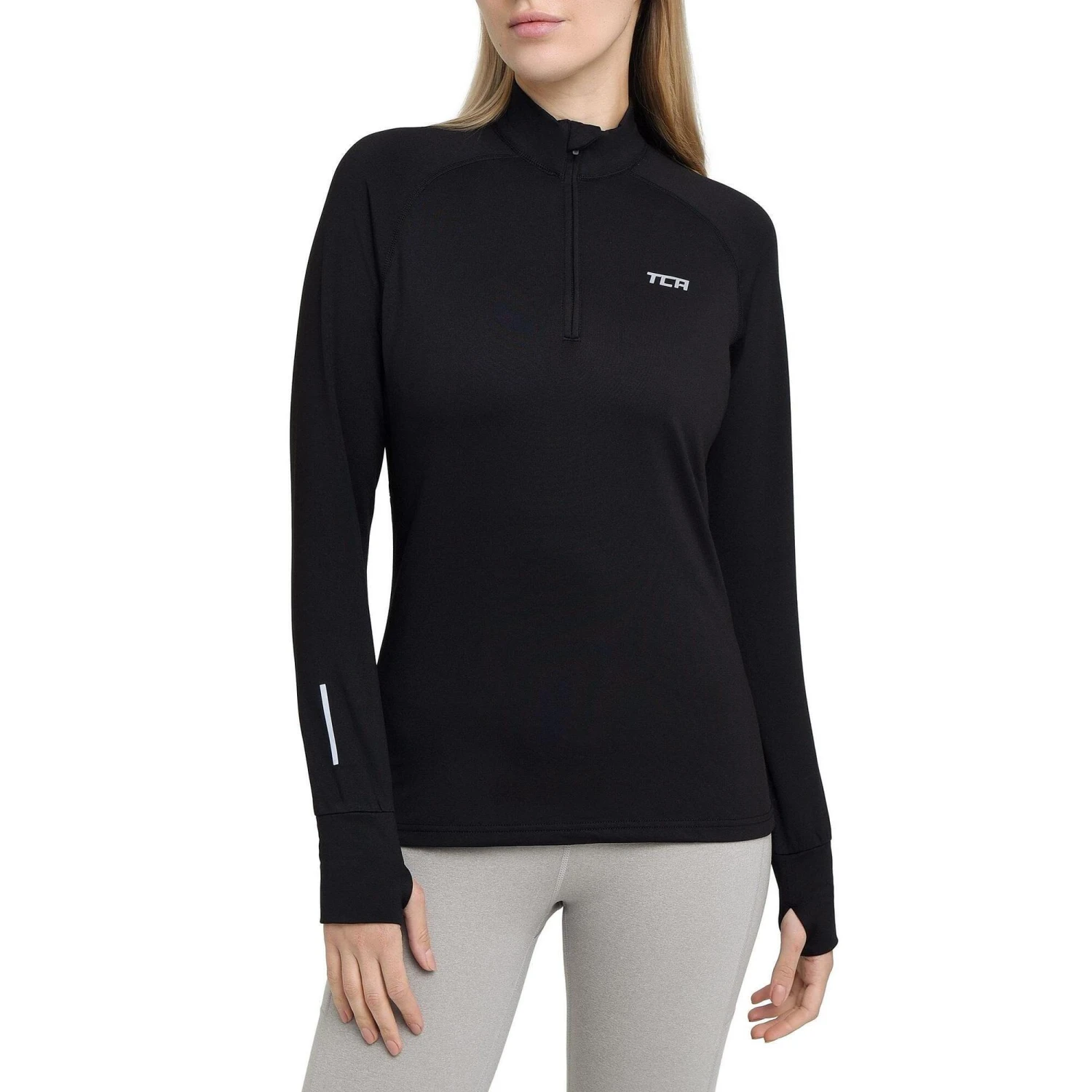Women's Winter Run Half Zip Top