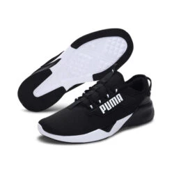 PUMA Unisex Retaliate 2 Running Shoes Trainers - Black