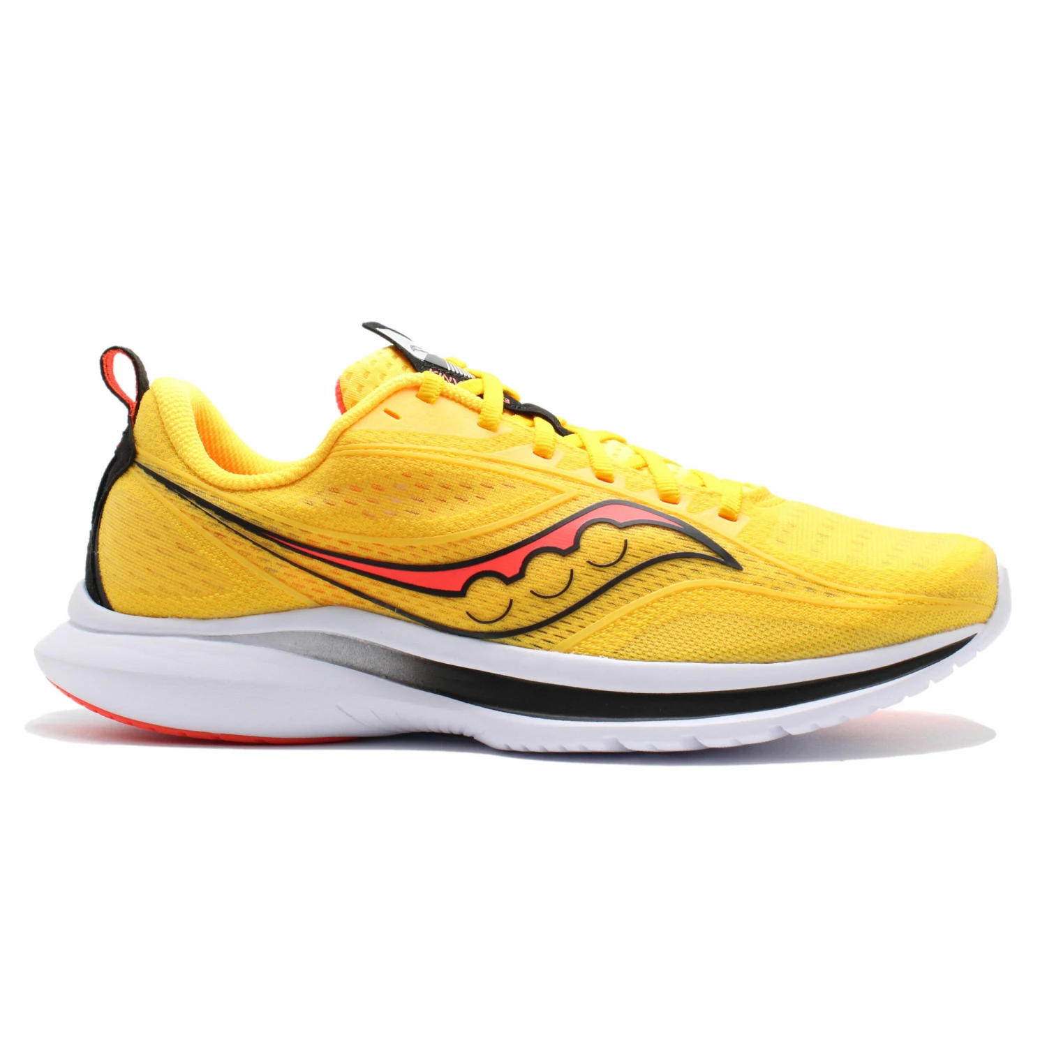 Saucony Kinvara 13 Mens Running Trainer Gold/Red