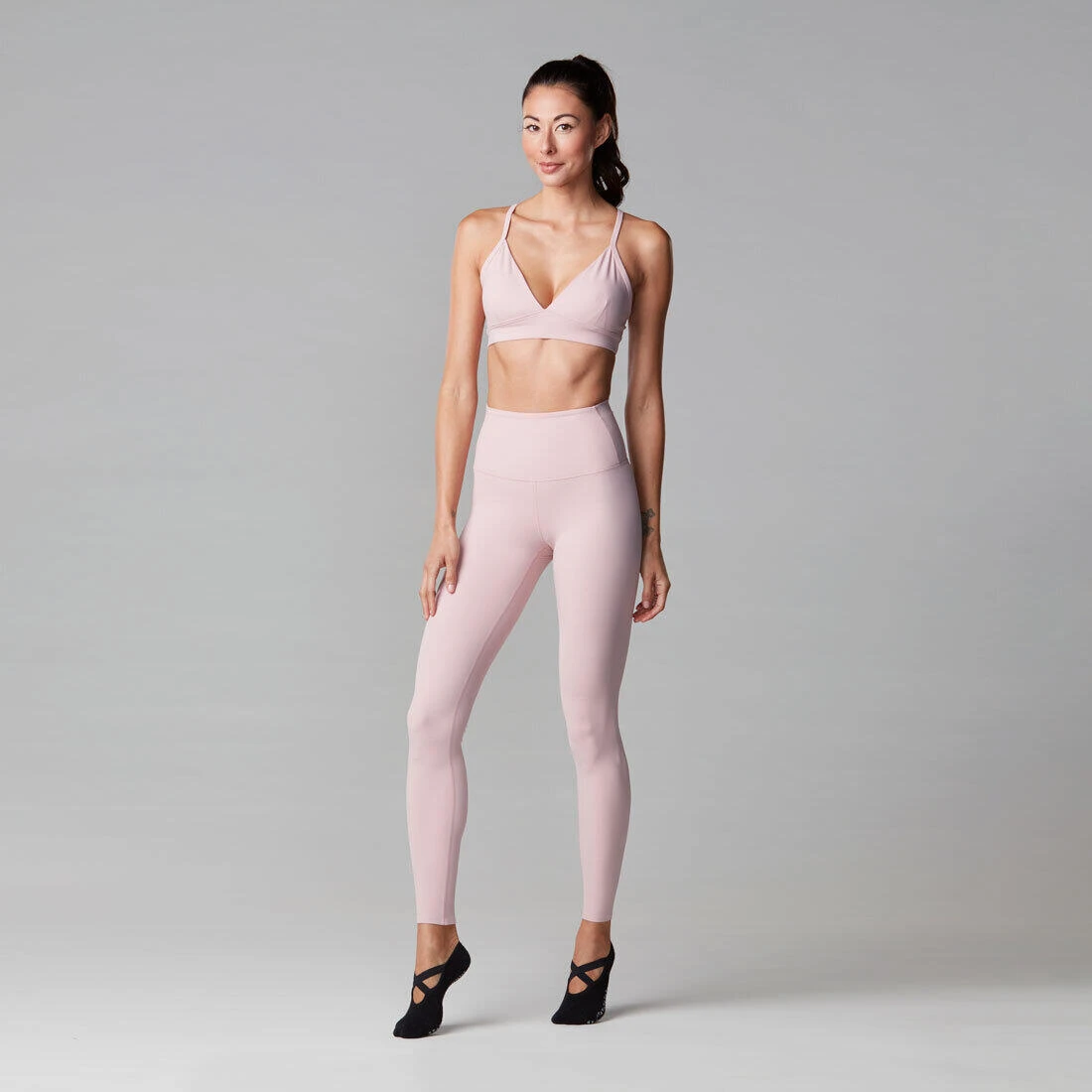 Fitness-Mad Womens/Ladies High Waist Leggings (Black) - Image 7