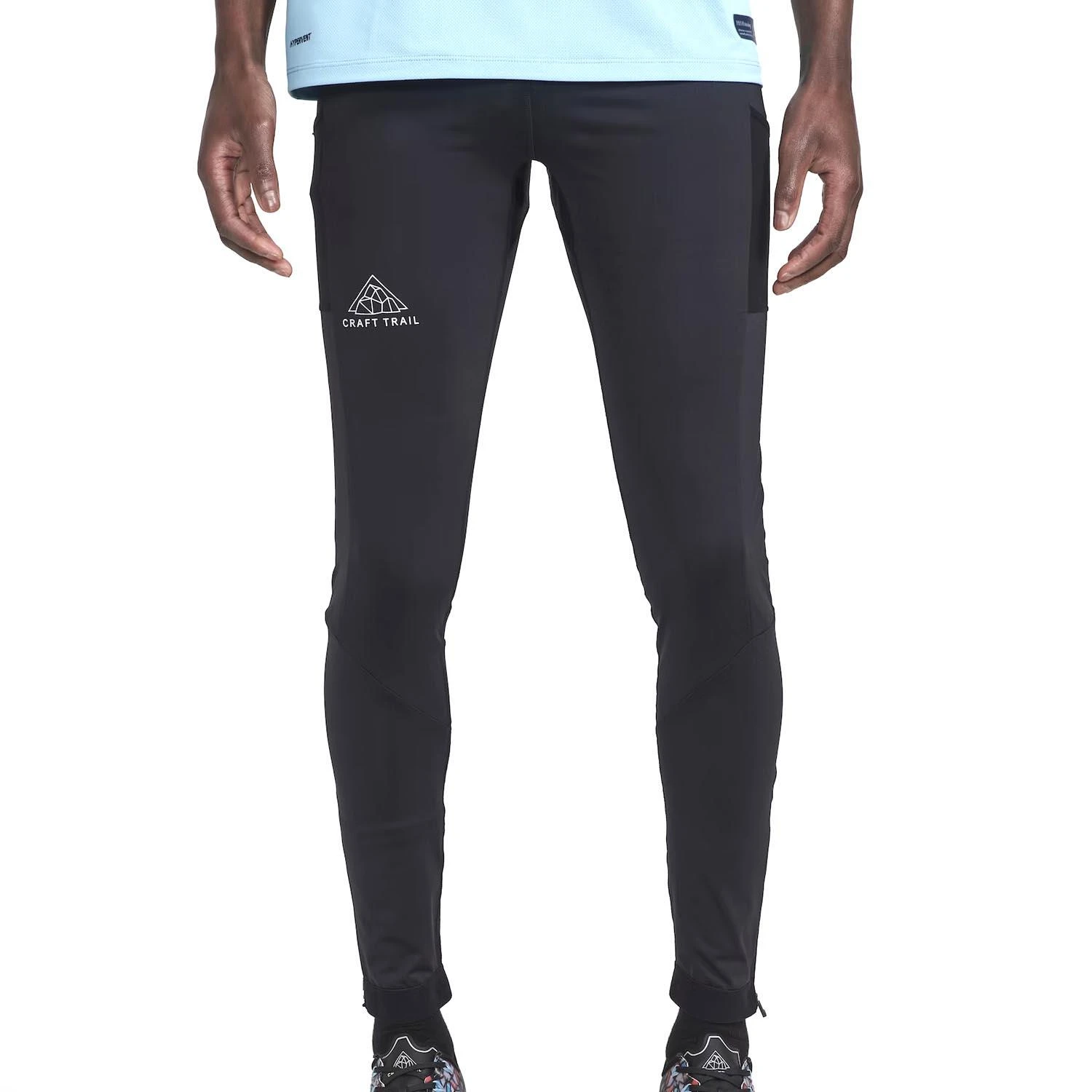 Craft Pro Trail Mens Running Tight Black