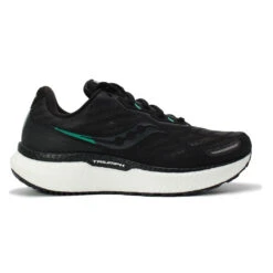 Saucony Triumph 19 Womens Shoe Black/White