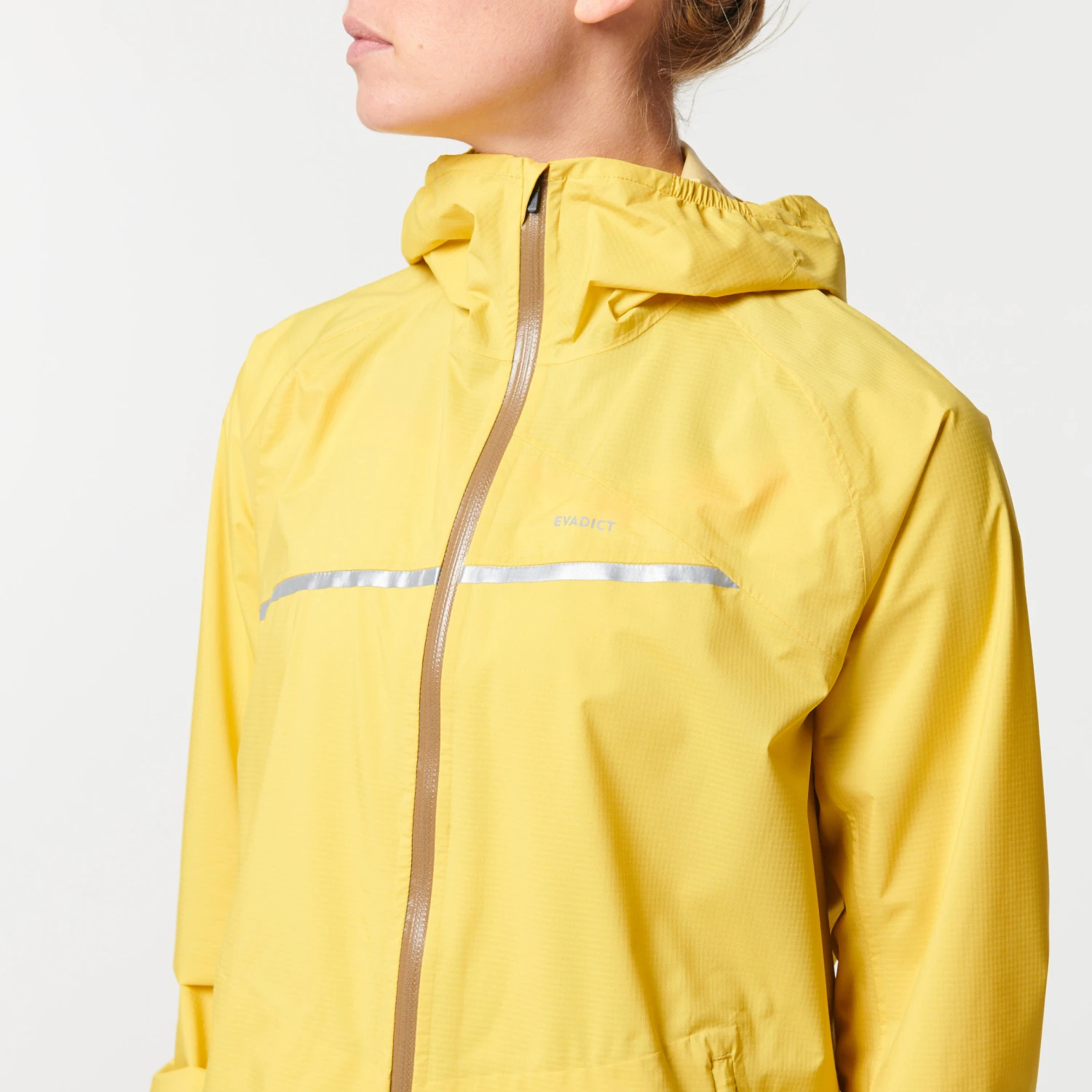 WOMEN'S TRAIL RUNNING LONG-SLEEVED WATERPROOF JACKET - Image 2
