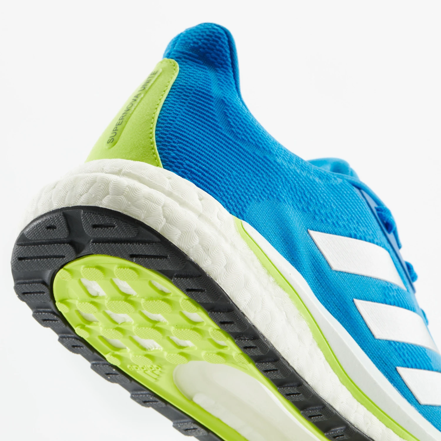 Men's Running Shoes Adidas Supernova Unite - Blue Yellow - Image 2