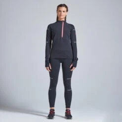 KIPRUN WARM REGUL WOMEN'S LONG-SLEEVED RUNNING T