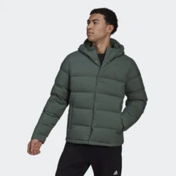 ADIDAS Helionic Hooded Down Jacket