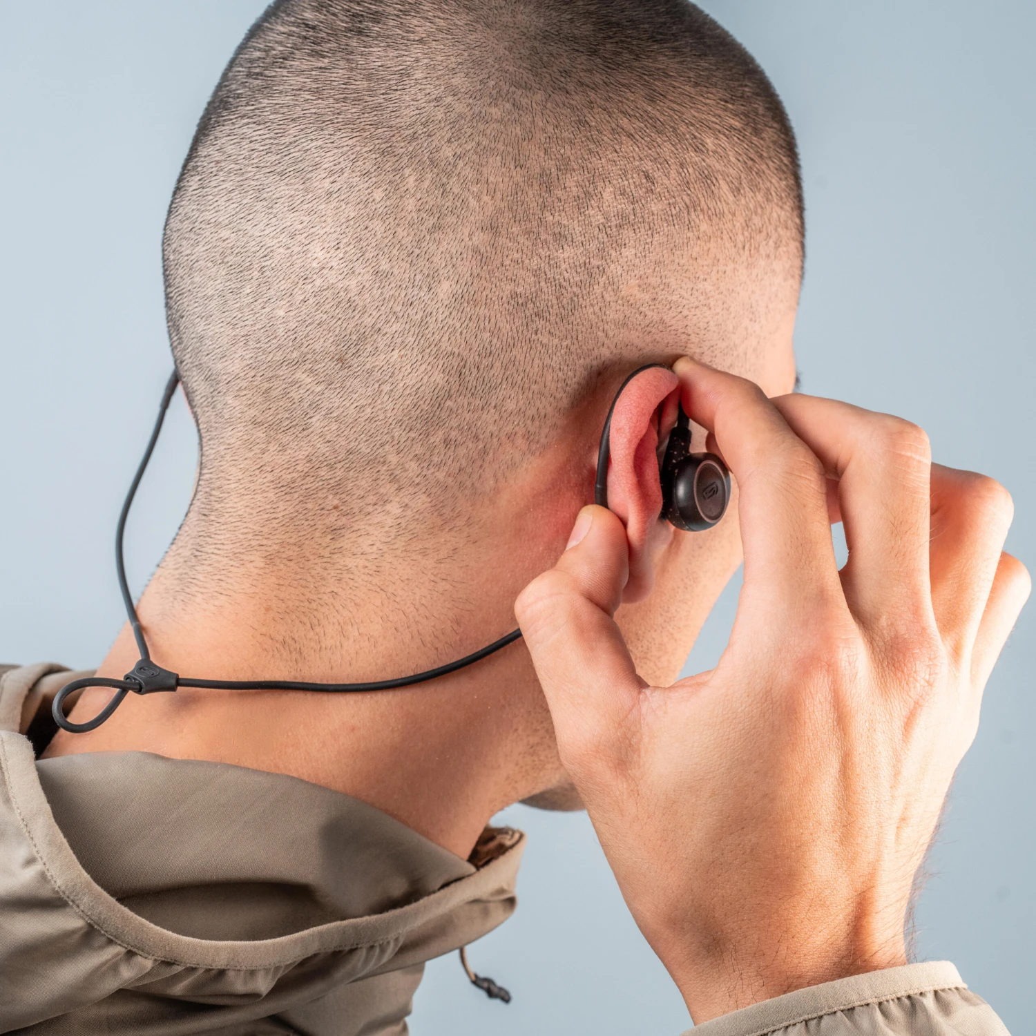 KALENJI 900 EARPHONES WIRELESS BLUETOOTH - BLACK - Image 5