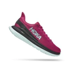 Hoka Womens Mach 4 Running Shoes Festival Fuchsia/Black
