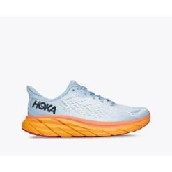 Hoka Womens Clifton 8 Running Shoes Blue 1119394