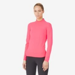 KIPRUN SKINCARE WOMEN'S SEAMLESS LONG-SLEEVED RUNNING T-SHIRT