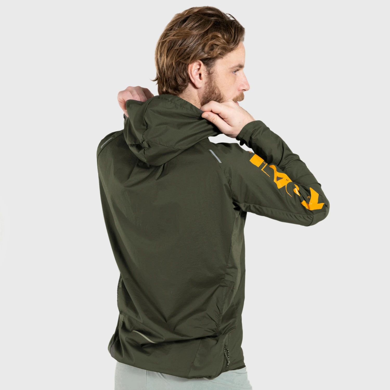 MEN'S LONG-SLEEVED WINDPROOF TRAIL RUNNING JACKET - Image 3