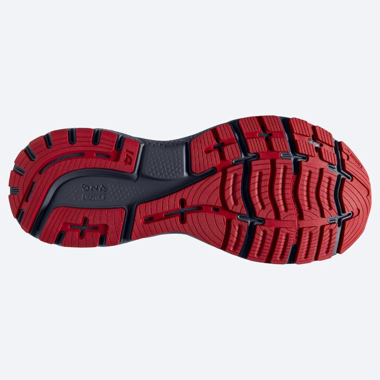 Brooks Mens Ghost 14 Running Shoes Grey 110369-1D - Image 3