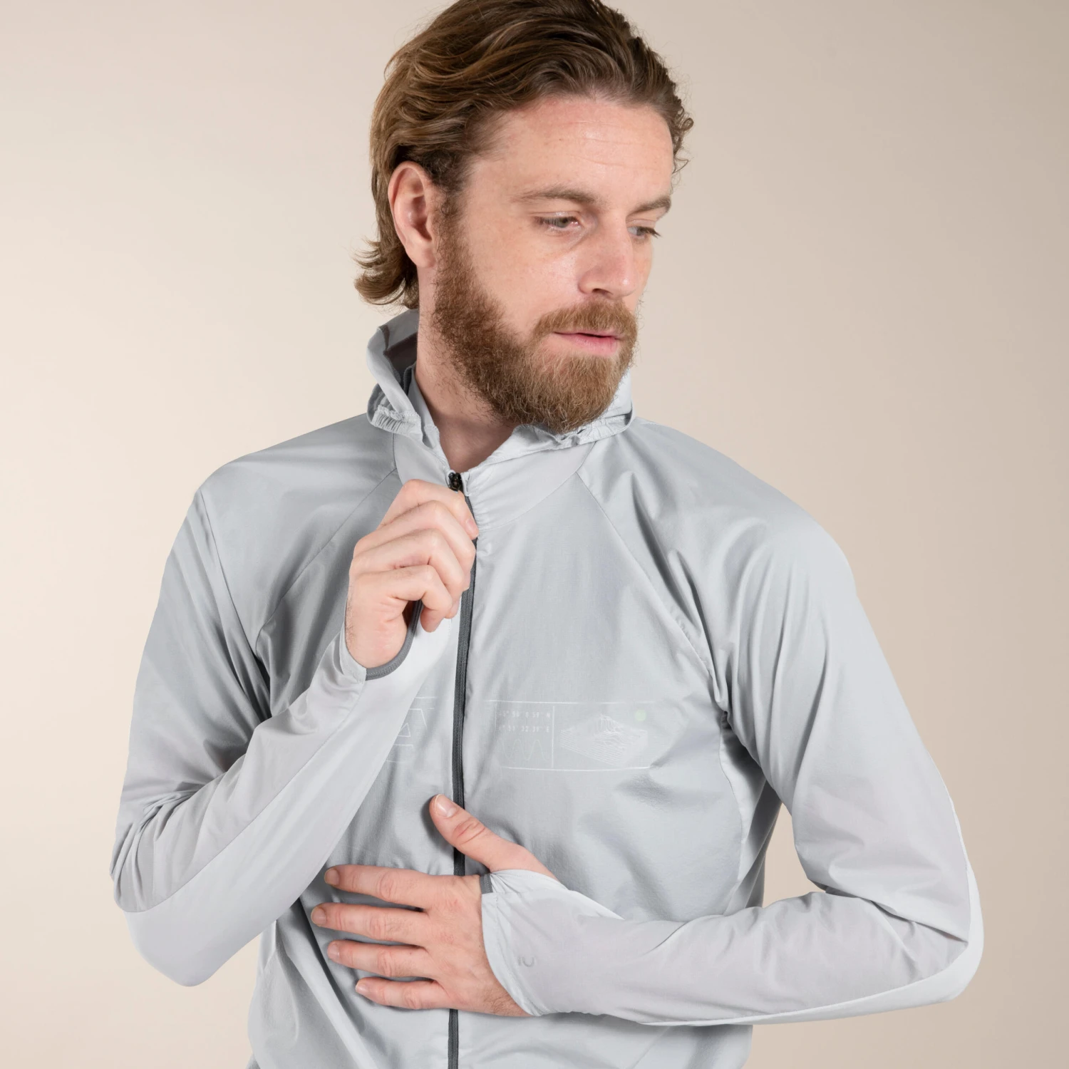 MEN'S LONG-SLEEVED WINDPROOF TRAIL RUNNING JACKET - Image 11