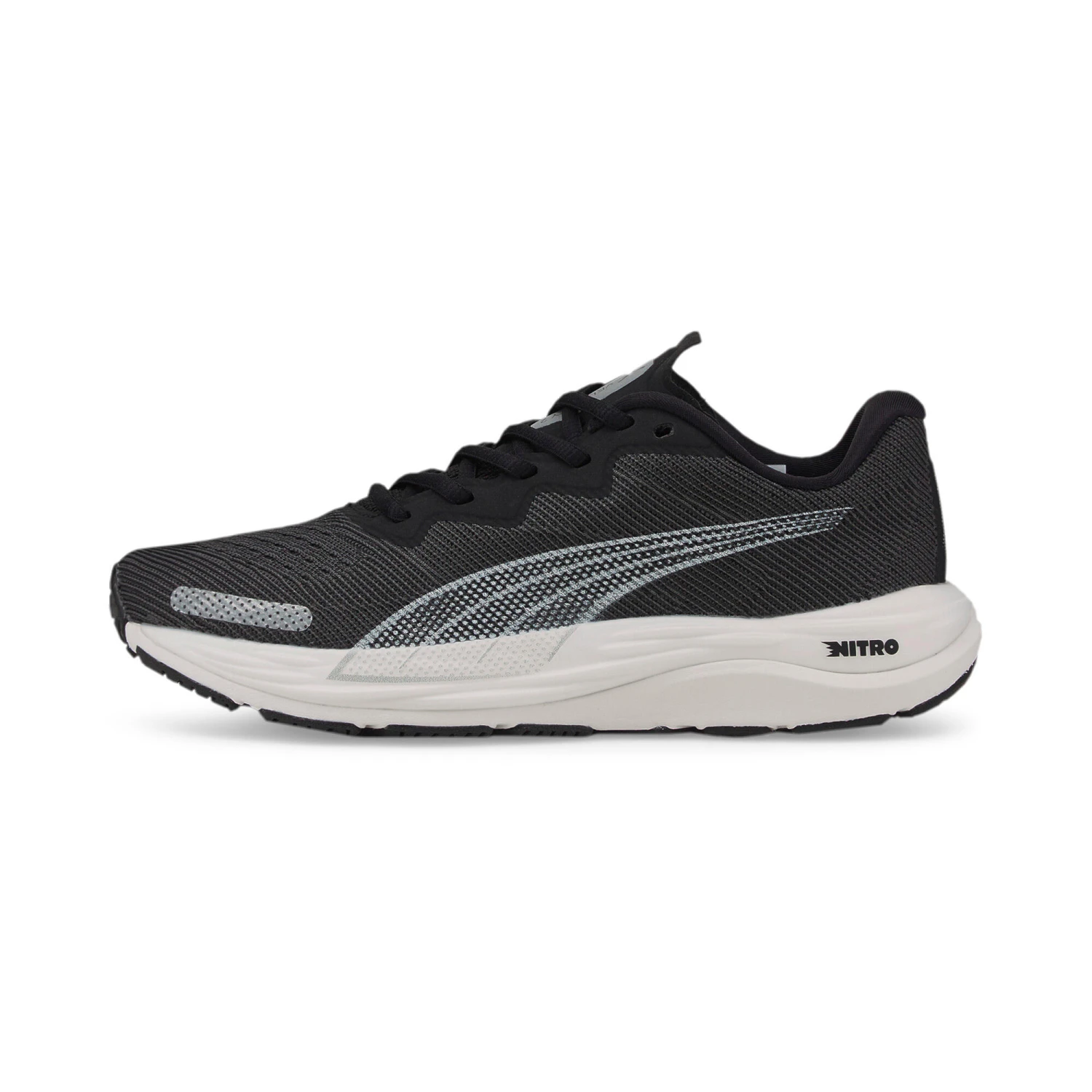 PUMA Womens Velocity Nitro 2 Running Shoes Trainers - Black