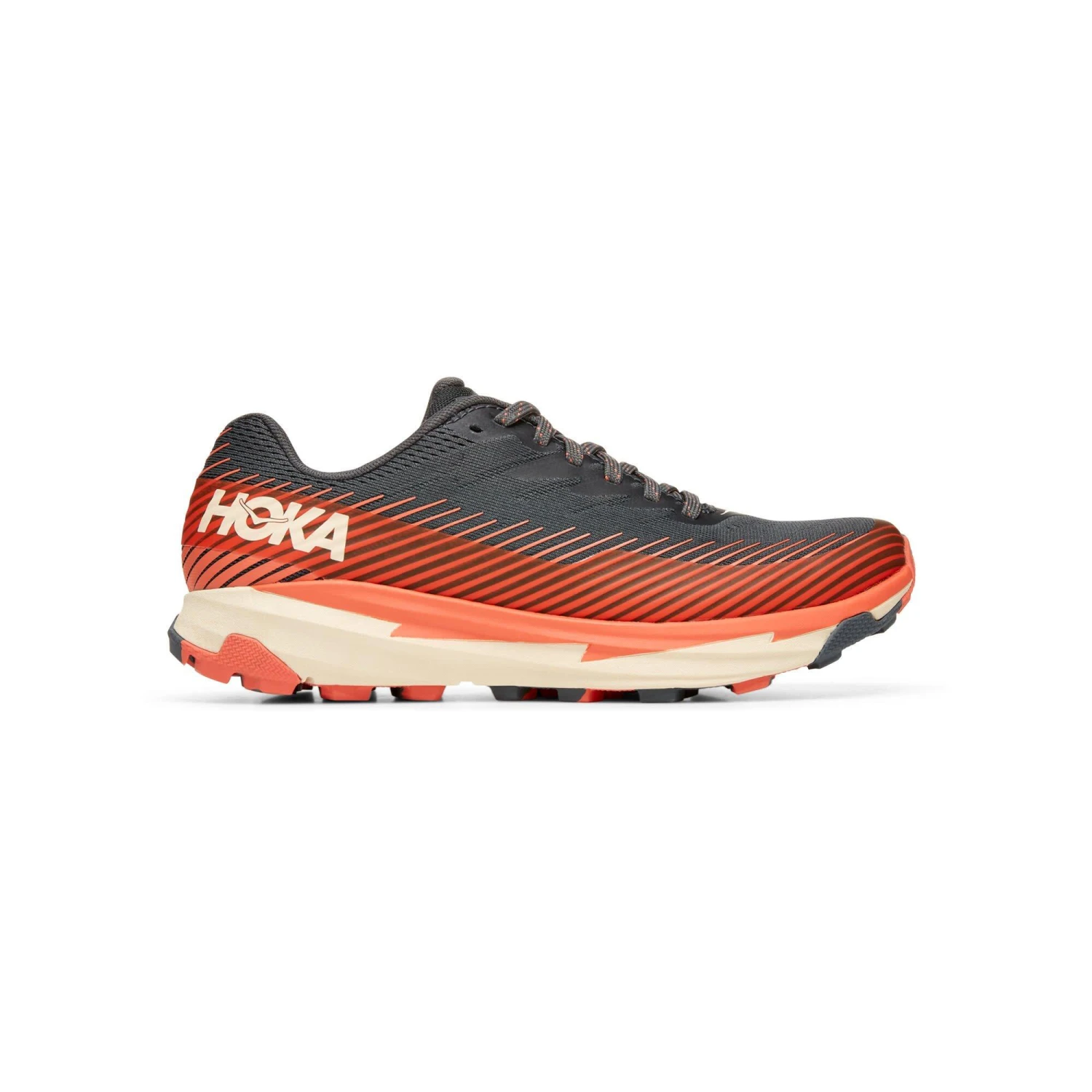 Hoka Womens Torrent 2 Running Shoes Grey 1110497 - Image 5